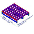 Customized Heavy Duty Iron Pallets for Industrial Warehouse Storage